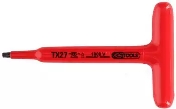 KS Tools T-Griff-Torx-Stiftschl&uuml;ssel mit Schutzisolierung T45, 200mm (117.2419)