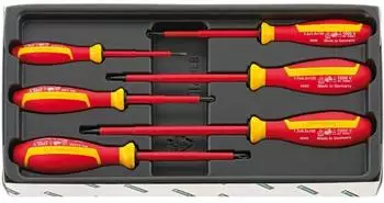 Stahlwille 4695 VDE Schraubendrehersatz, isoliert, ergonomischer Griff (96469515)