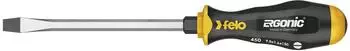 Felo Ergonic 450 Schlitz-Schraubendreher 3K-Griff SL 7,0x1,2x130mm (0715764523)