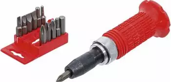BGS Hand-Schlagschrauber-Satz mit Bits, Innensechskant 12,5mm (1/2") (712)