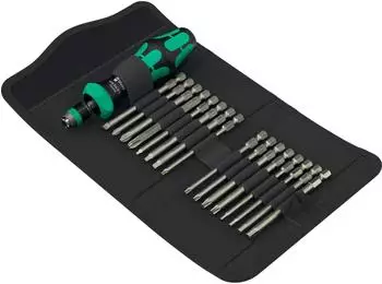 Wera Kraftform Kompakt 60 RA-R Imperial 1 Bit-Schraubendreher-Set (05051531001)