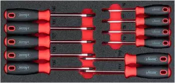 Vigor Blinky Schraubendreher-Satz TORX, 11-teilig (V4991)
