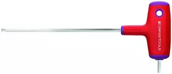 PB Swiss Tools T-Griff-Schraubendreher mit Seitenabtrieb, Kugelkopf, 10x200mm (PB 1208.10-200)