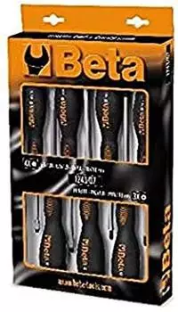 Beta 1243/D7 Schraubendreher-Set, 7-teilig, Stahl (012430017)