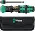 Wera Kraftform Kompakt 26 RA-R Kombi-Ratschenschrauber mit 6 Bits und Tasche (05051516001)