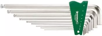 Stahlwille 10771/8 Kugelkopf-Winkelschraubendreher-Satz Torx, 8-tlg. (96432700)
