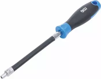 BGS Flexibler Schraubendreher mit Rundgriff E-Profil E5, 150mm (70021)