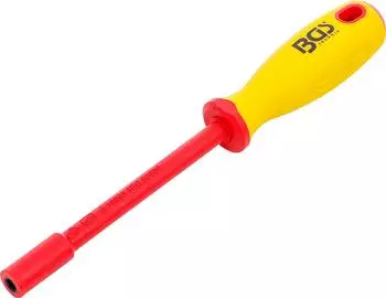 BGS VDE-Steckschl&uuml;ssel-Schraubendreher Sechskant 5,5mm, Klingenl&auml;nge 125mm (71081)