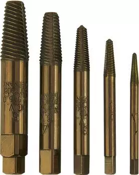 Wilesco Hi-Trac TP Schraubenausdreher-Satz 6-teilig Gr&ouml;&szlig;e 1-6 (46764-200)