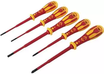 C.K Magma Dextro VDE Slim Schraubendreher-Set 5-teilig (T49283D)