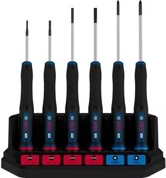 Bosch PRO Pr&auml;zisionsschraubendreher-Set PH/SL, 6-tlg. (1600A039PL)