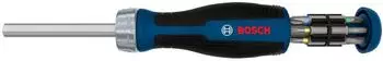 Bosch Bit-Ratschenschraubendreher mit Magazin, 12 Bits (1600A039PK)