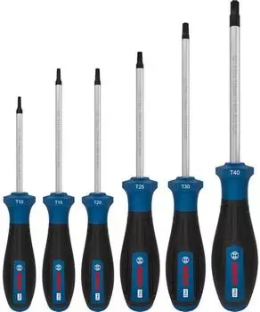 Bosch PRO Schraubendreher-Set TX, 6-tlg. (1600A039PC)