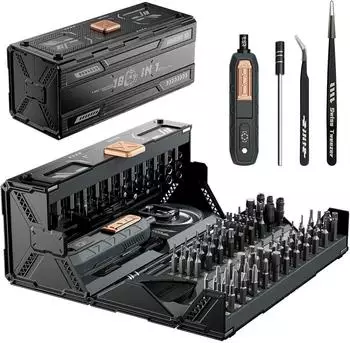 LuxusKollektion Feinmechaniker Schraubendreher-Set 180-in-1 mit Magnetbits