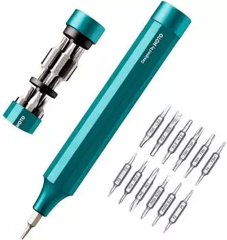 LuxusKollektion Pr&auml;zisions-Schraubendreher-Set 24-in-1, magnetisch, S2-Stahl