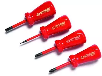 C.K Magma Stubby VDE Slim Schraubendreher-Set, 4-teilig, 1000V (T48349)