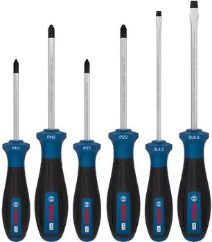 Bosch PRO Schraubendreher-Set PH/PZ/SL 6-tlg. (1600A039PD)