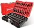 LuxusKollektion Schraubendreher-Set 55-teilig, CRV-Nüsse, S2-Bits, magnetisch
