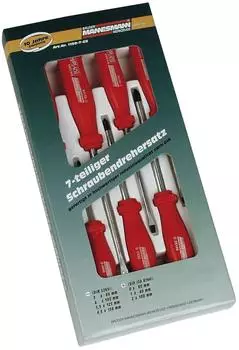 Mannesmann Schraubendrehersatz 7-teilig, magnetisch (M 1190-07-gs)