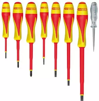 KS Tools 8-teiliges Schraubendreher-Set isoliert 1000V (922.6218)