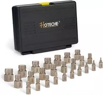 LuxusKollektion Schraubenausdreher-Set 25-tlg. Chrom-Molybd&auml;n-Stahl 3,5-23mm