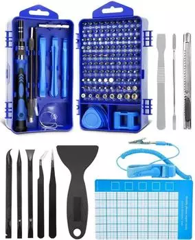 LuxusKollektion Präzisions-Schraubendreher-Set Torx Feinmechanik 132-teilig