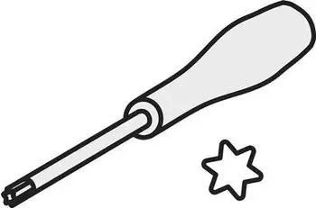Dormer Torx-Schraubendreher ISO T15P (SDR T15P)