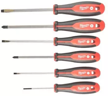 Milwaukee Tri-Lobe Schraubendreher-Set PH/SL, 6-teilig (4932471807)