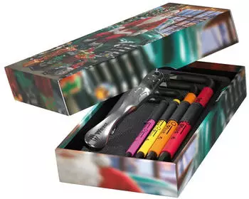 Wera Tool-Card Hex-Plus Christmas 2026 Winkelschlüssel-Set mit Flaschenöffner, 6-tlg. (05135825001)