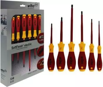 Wiha SoftFinish electric VDE Schraubendrehersatz 6-tlg. (320NK6)