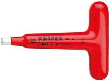 Knipex Schraubendreher für Innensechskantschrauben mit T-Griff (98 14 08)
