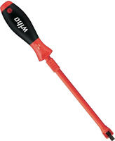 Wiha 32871, Wiha Werkstatt Schlitz-Schraubendreher Klingenbreite: 6mm...