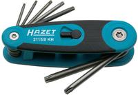 Hazet 2115/8KH, Hazet Innen-TORX Winkelschraubendreher-Set T 9, T 10, T 15, T...