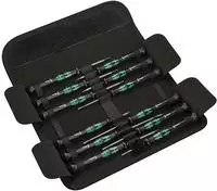 Wera Elektronik-S-Dreher Satz 12tlg. in Tasche - 05073675001