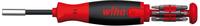 WIHA Schraubendreher mit Bit Magazin LiftUp 25,1/4" ,gemischt,12 Bits magnet.