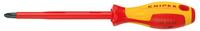 Knipex 98 24 02, Knipex 98 24 02 VDE Kreuzschlitz-Schraubendreher PH 2 Klingenl&auml;nge: