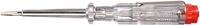 Wiha - Spannungspr&uuml;fer 220-250 Volt Schlitz Transparent, Mit Ansteckclip 3,0 Mm