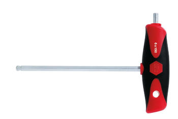 Wiha Stiftschlüssel mit Quergriff ComfortGrip Innensechskant (540DS) - (28372) 3 mm