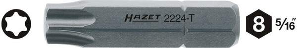 HAZET Torx-Bit T 40 Sonderstahl C 8 1St.