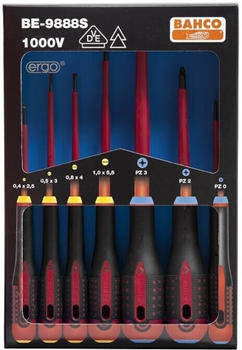 Bahco VDE Schraubendreher-Set 7teilig (BE-9888S)
