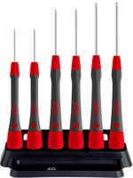 Feinmechanikerschraubendrehersatz 264 PK 601 6-tlg.6-KT.m.Kugelk.WIHA