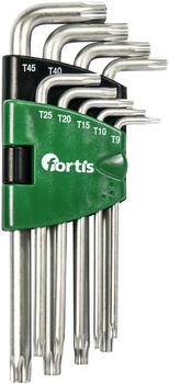 Fortis Winkelschraubendreher-Clip 9-teilig (TX10-50)