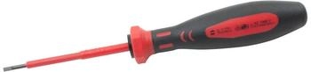 Cimco Schraubendreher Schlitz 2,5x0,4x75mm / 1000V 2-Komponenten (117701)