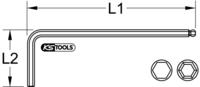Ks Tools Winkelschraubendreher 151.4436