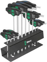 Wera T-Griff-Schraubendreher-Satz im St&auml;nder 10-teilig Bicycle Set 6
