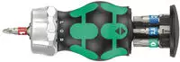 Wera 05004185001, Wera Bicycle Set 5 Stubby Bit Schraubendreher mit Ratsche