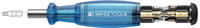 PB SWISS TOOLS Tools Magazin-Bithalter blau 8-teilig Schlitz PH TX