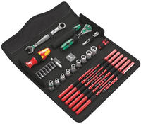 Wera Werkzeugsortiment W1 Zoll Wartung 35-teilig in Textilbox