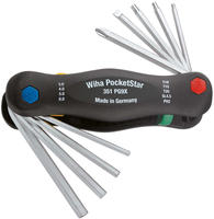 Wiha Klapphalter gemischt 9tlg. PocketStar - 25293