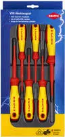 Knipex 00 20 12 V04, Knipex VDE Schraubendreher-Set Schlitz, Kreuzschlitz...